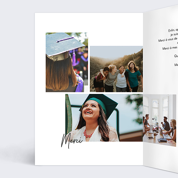 Remerciements Toutes Occasions Multiphoto Merci