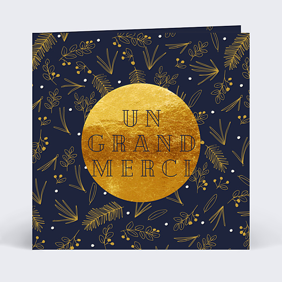 Remerciements Toutes Occasions Motif Champêtre