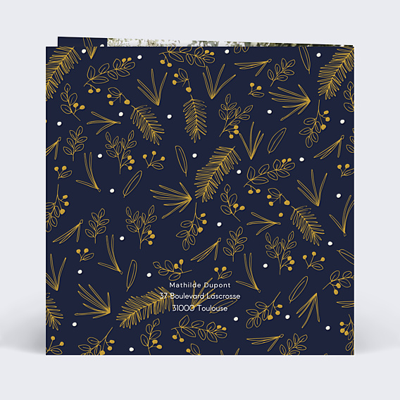 Remerciements Toutes Occasions Motif Champêtre