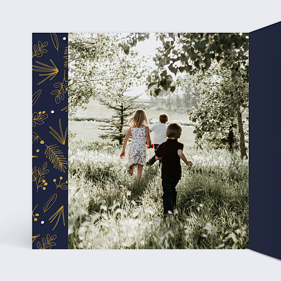 Remerciements Toutes Occasions Motif Champêtre