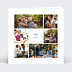 Carte remerciement invitation Chic Recto