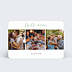 Carte remerciement invitation Cinematic III