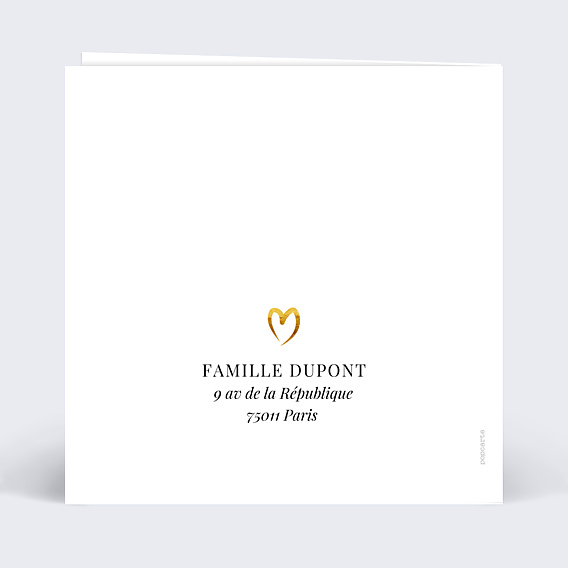 Remerciements Toutes Occasions Ligne Ocre