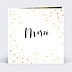Remerciements Toutes Occasions Dorure Pois Merci