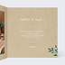 Carte remerciement invitation Ombrage Intérieur Droit