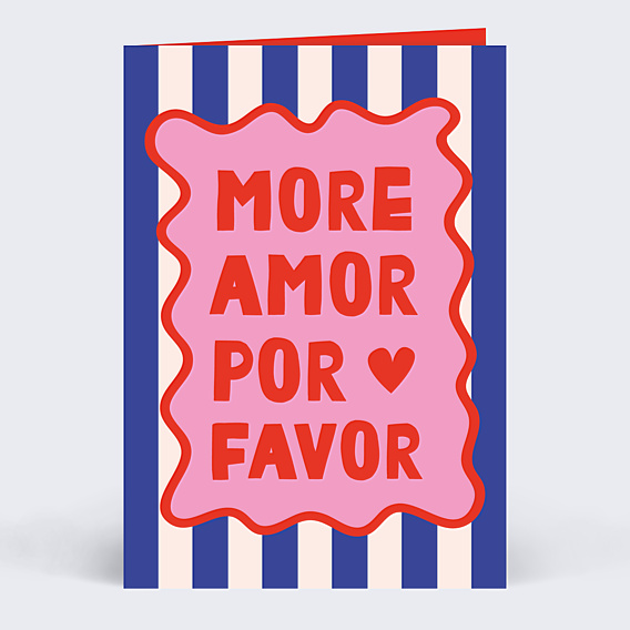 Carte d'Amour More Amor