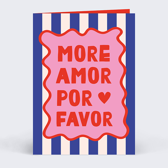 Carte d'Amour More Amor