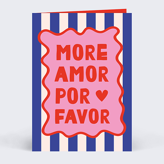 Carte d'Amour More Amor