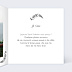 Carte d'Amour Couronne de Feuilles Initiales