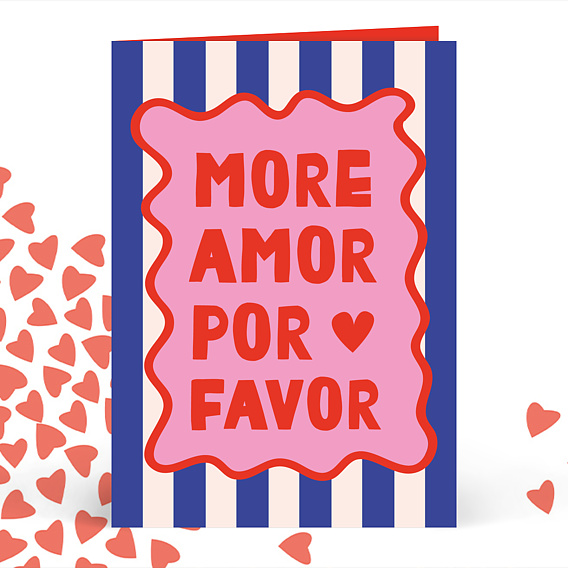 Carte d'amour More Amor