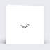 Carte d'Amour Couronne de Feuilles Initiales