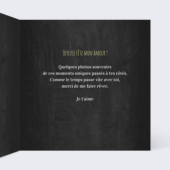 Carte d'Amour Coeurs Entremêlés