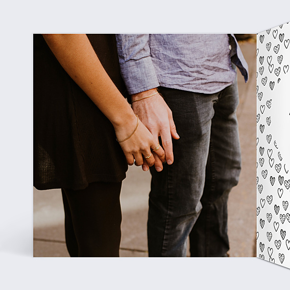 Carte d'Amour Coeur Tendre