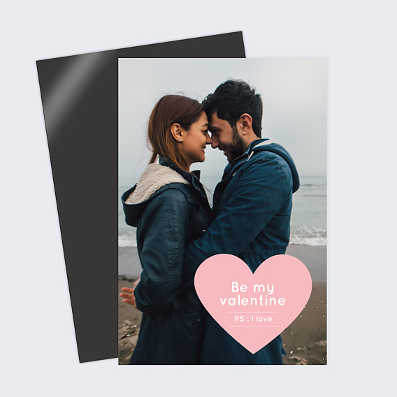 Carte d'amour Coeur Tendre