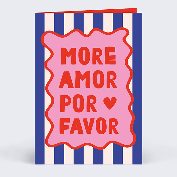 Carte d'amour More Amor