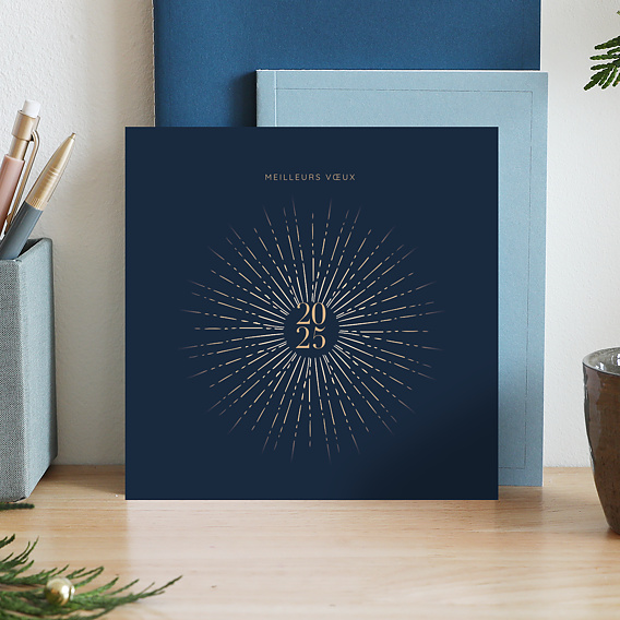 Carte De Voeux Feux Artifices Popcarte Carte De Voeux Feux Artifices Popcarte