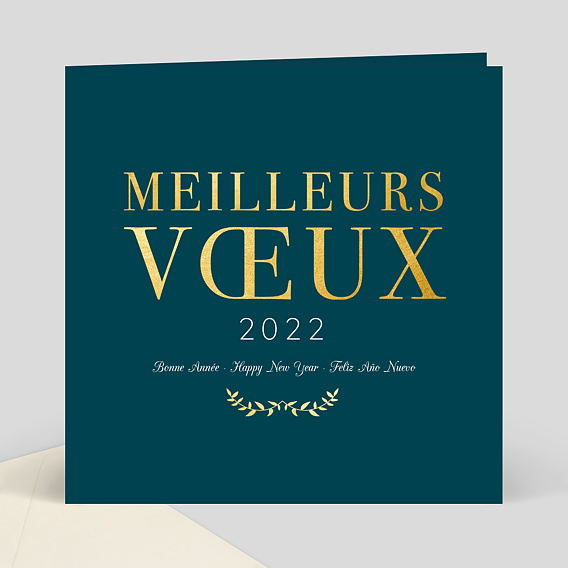 Carte de Voeux Entreprise Modern touch