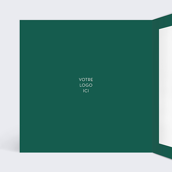 Carte de Voeux Entreprise Artisanat Sapin 