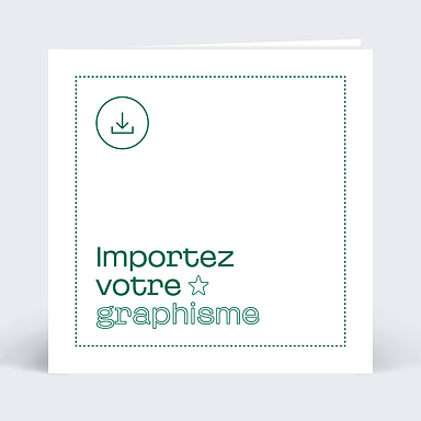 Carte de Voeux Entreprise Importez Votre Graphisme Personnalis 