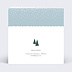 Carte de voeux Village d’hiver Verso