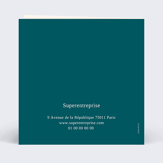 Carte de Voeux Entreprise Haute en Couleurs