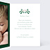 Carte de Voeux Particuliers Branches de houx