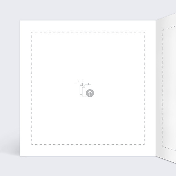 Carte de Voeux Entreprise Importez Votre Graphisme Personnalisé