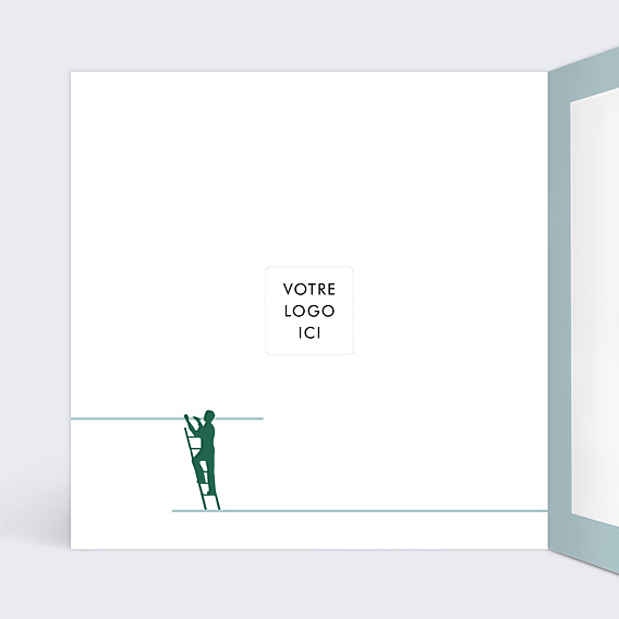 Carte de Voeux Entreprise Construction Illustration