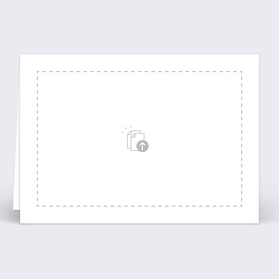 Carte de vœux entreprise Importez Votre Graphisme Personnalisé Verso