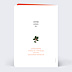 Carte de Voeux Entreprise Fleurs et Feuilles de Noël