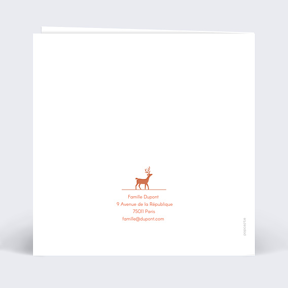 Carte de Voeux Particuliers Dorure Hello New Year