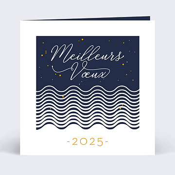 Carte de Voeux Particuliers Dcoupe Ciel Etoil