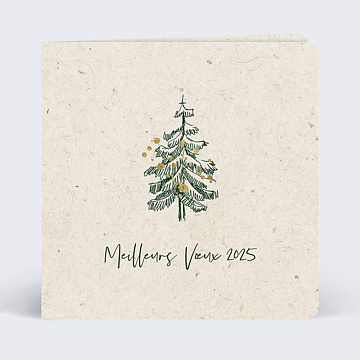 Carte de Voeux Particuliers Mon beau sapin