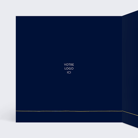 Carte de vœux entreprise Artisanat Ville  Intérieur Gauche