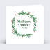 Carte de voeux Noël délicat