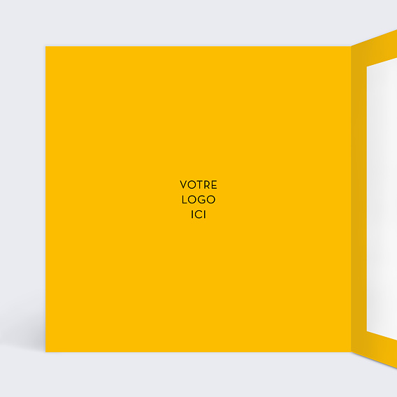 Carte de vœux entreprise Citation Nouvelle Année  Intérieur Gauche