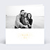 Carte de Voeux Particuliers Dorure Etoiles Photo