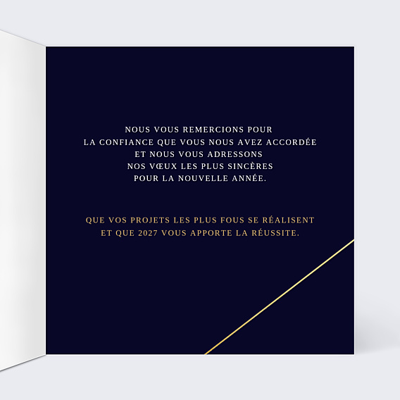 Carte de Voeux Entreprise Vingt sur Vingt