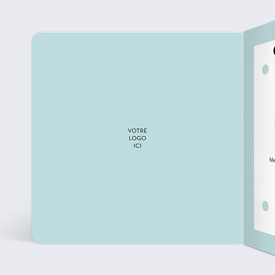 Carte de vœux entreprise Dose de Santé  Intérieur Gauche