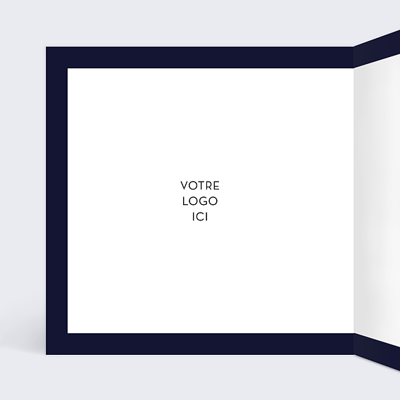 Carte de vœux entreprise Rétrospective Photomaton Intérieur Gauche