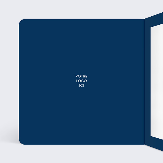 Carte de vœux entreprise Justice Sapin  Intérieur Gauche