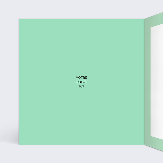 Carte de vœux entreprise Médical Couronne Intérieur Gauche