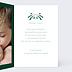Carte de Voeux Particuliers Branches de houx