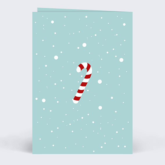 Carte de Noël Lettre au Père Noël