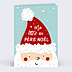 Carte de Noël Lettre au Père Noël