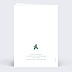 Carte de Voeux Particuliers Branches de houx