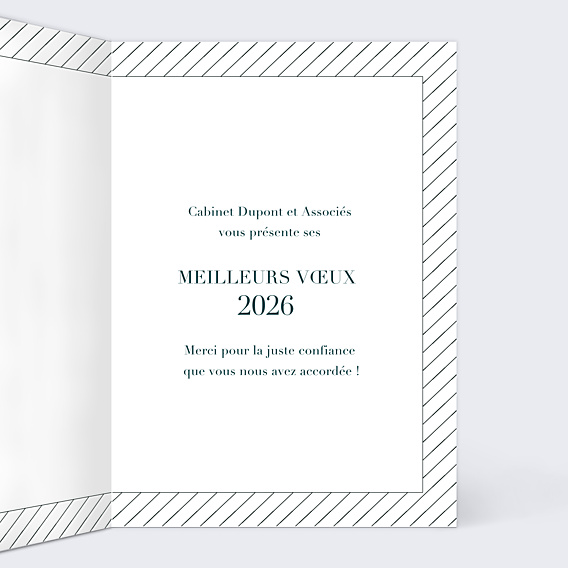 Carte de Voeux Entreprise Juridique 