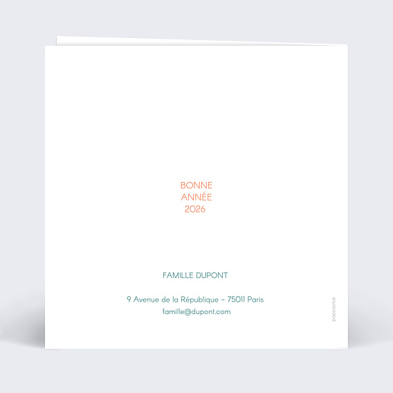 Carte de Voeux Particuliers Portrait de Famille