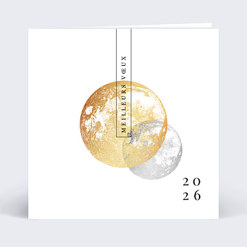 Carte de voeux virtuelle entreprise 2022 Earth
