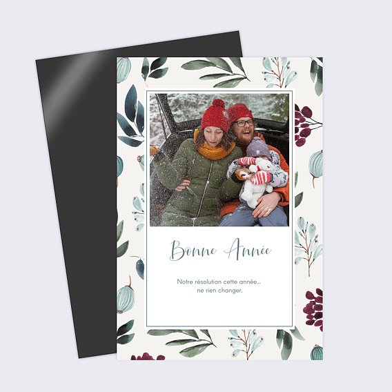 Carte de voeux Délicatesse 